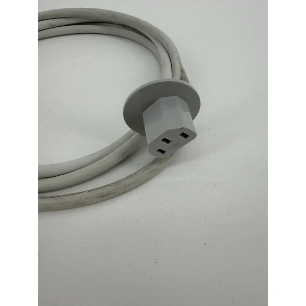 Genuine Apple iMac Power Cord Cable 6ft White 3-Prong AC Power Cable A/C Cord