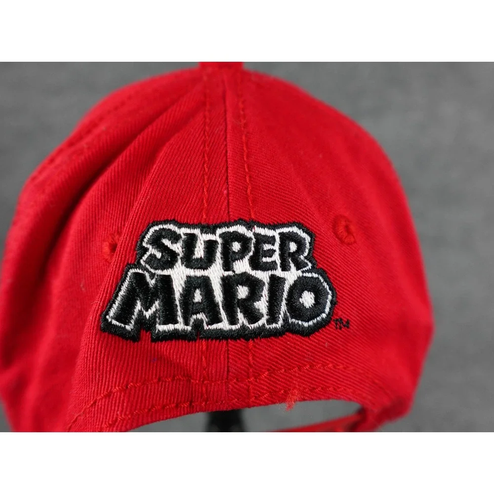 Super Mario Red Baseball Cap Youth OSFM 