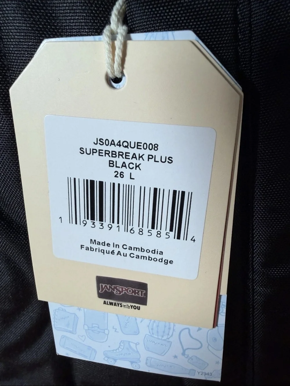 Jansport classic backpack