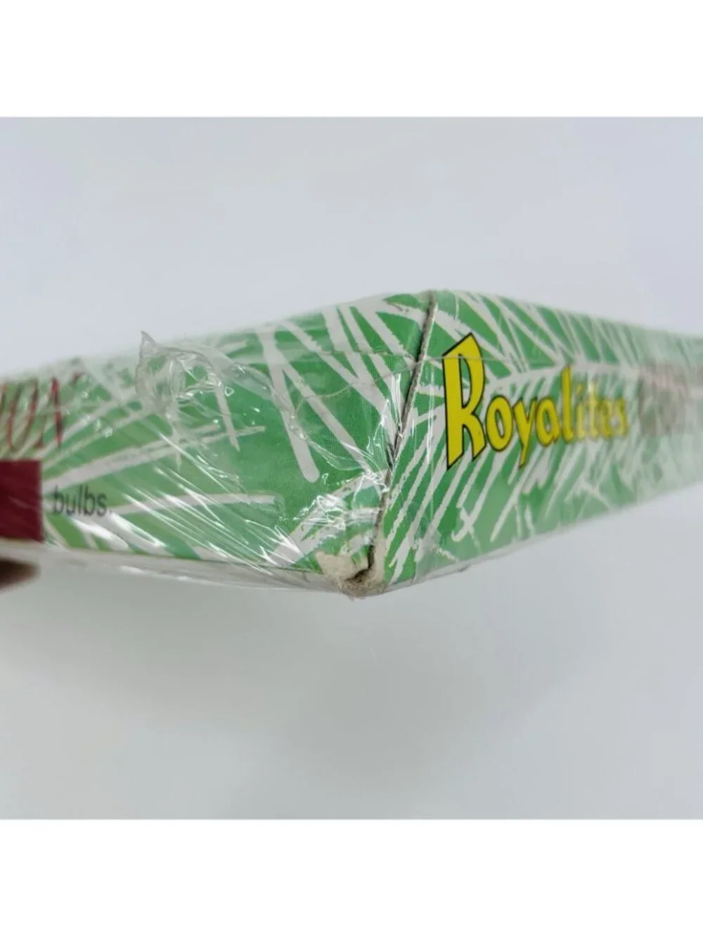 Royalites cellophane wear around