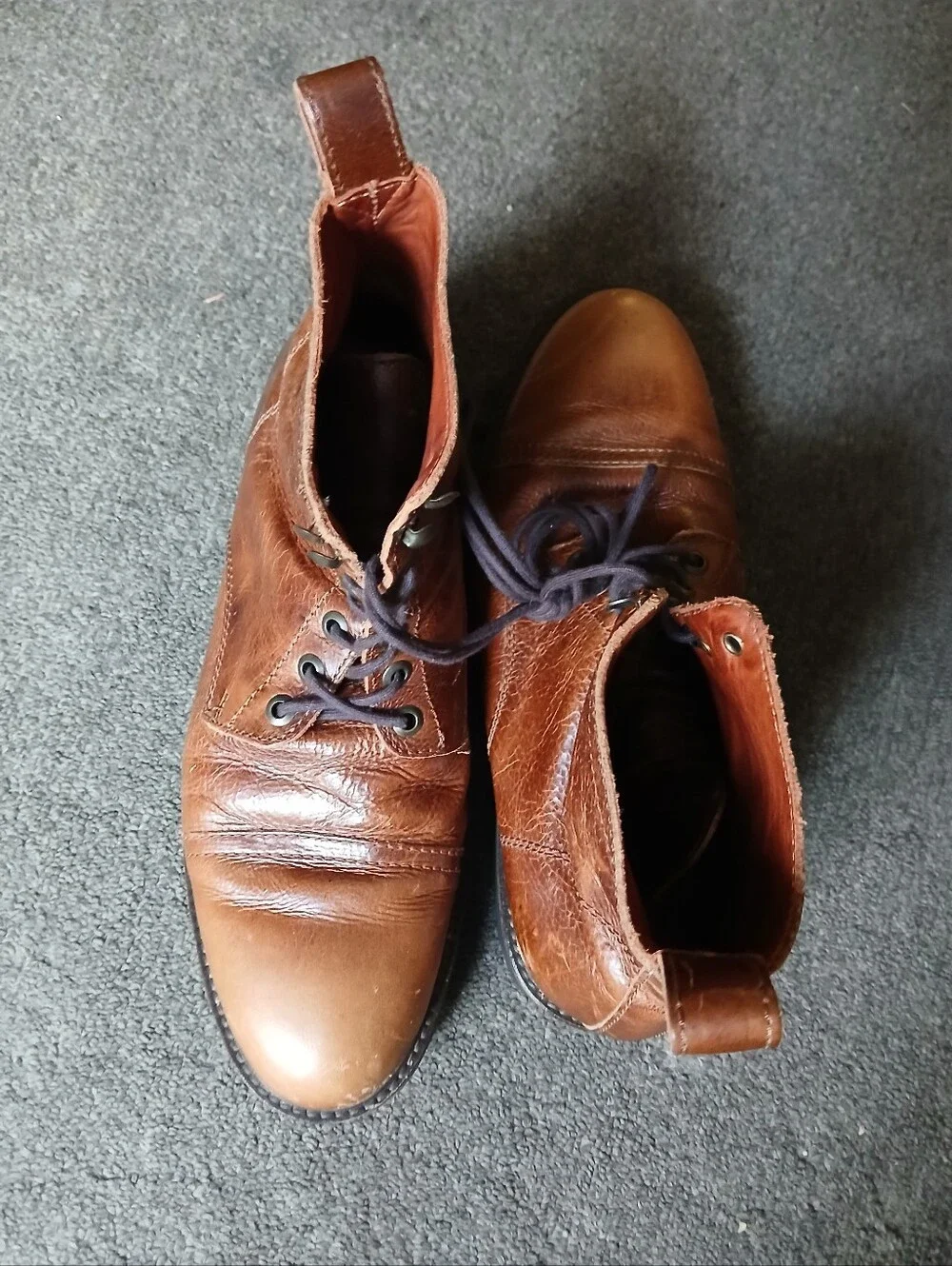 Patina look brown up