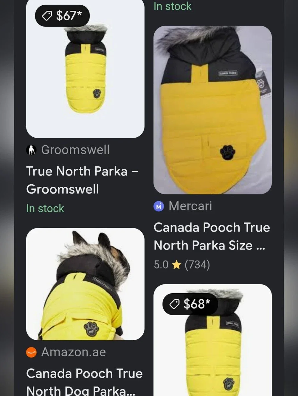 Canada Pooch warm dog reliable