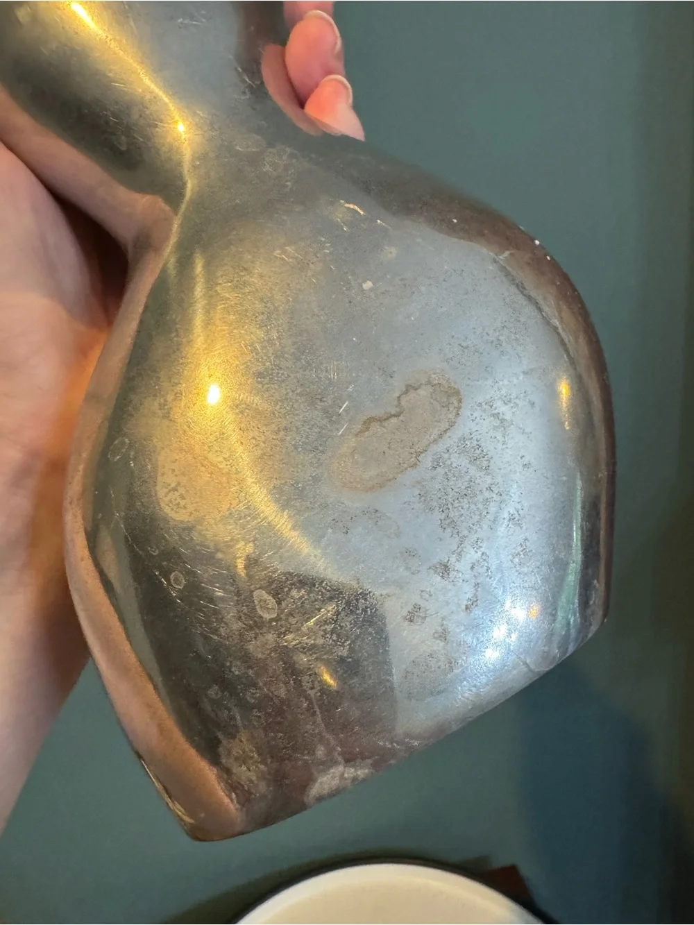 Metallic Sculptural Vase - Silver Modern Home Decor