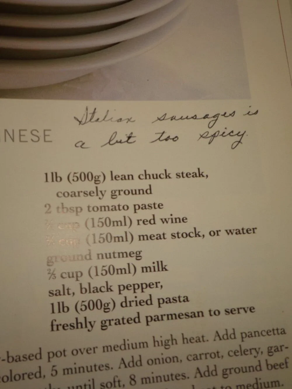 Book Hardcover w/Dust Jacket PASTA EVERY WAY FOR EVERY DAY 168 Pages