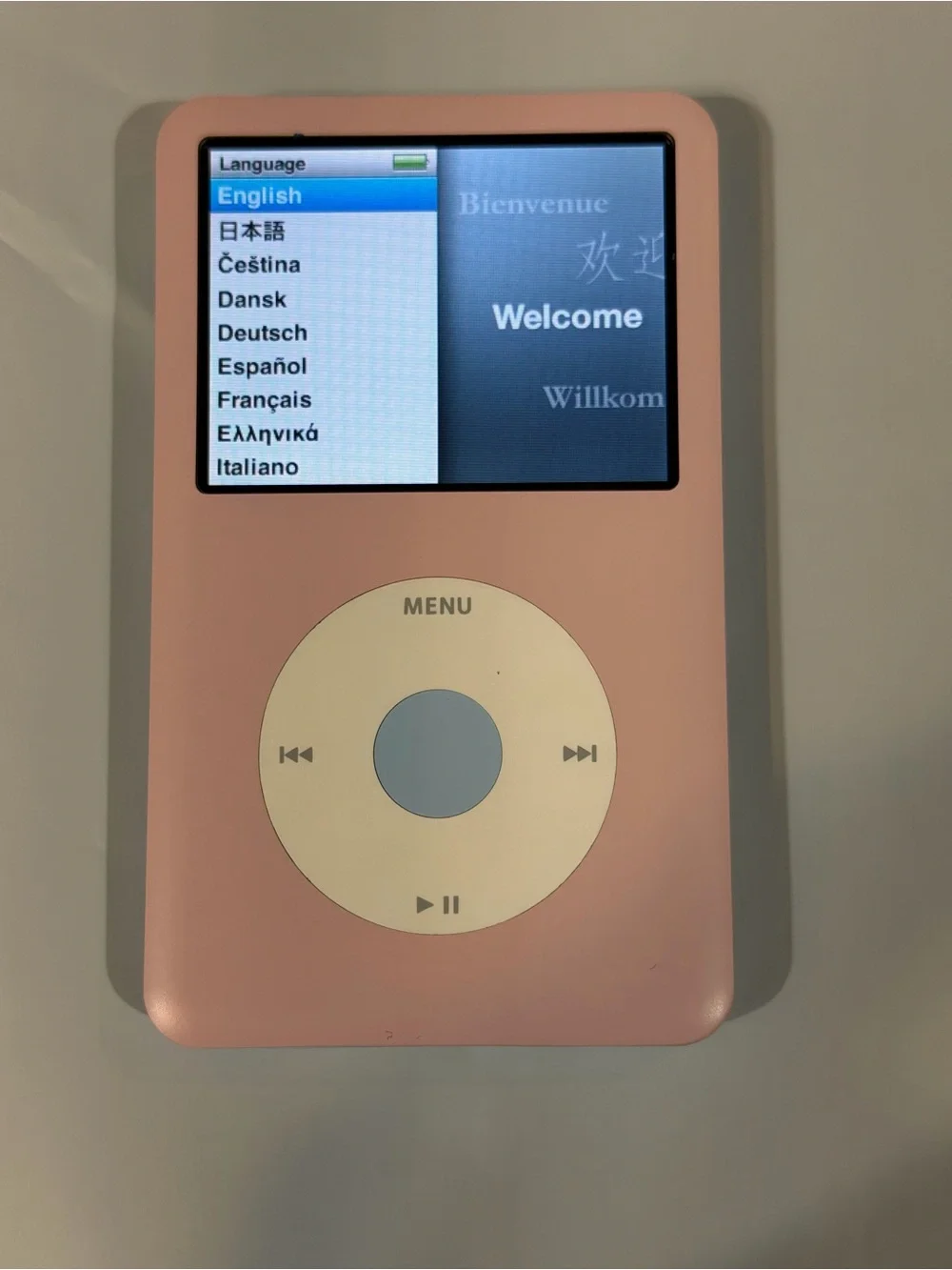 Apple iPod classic 7th generation 256gb