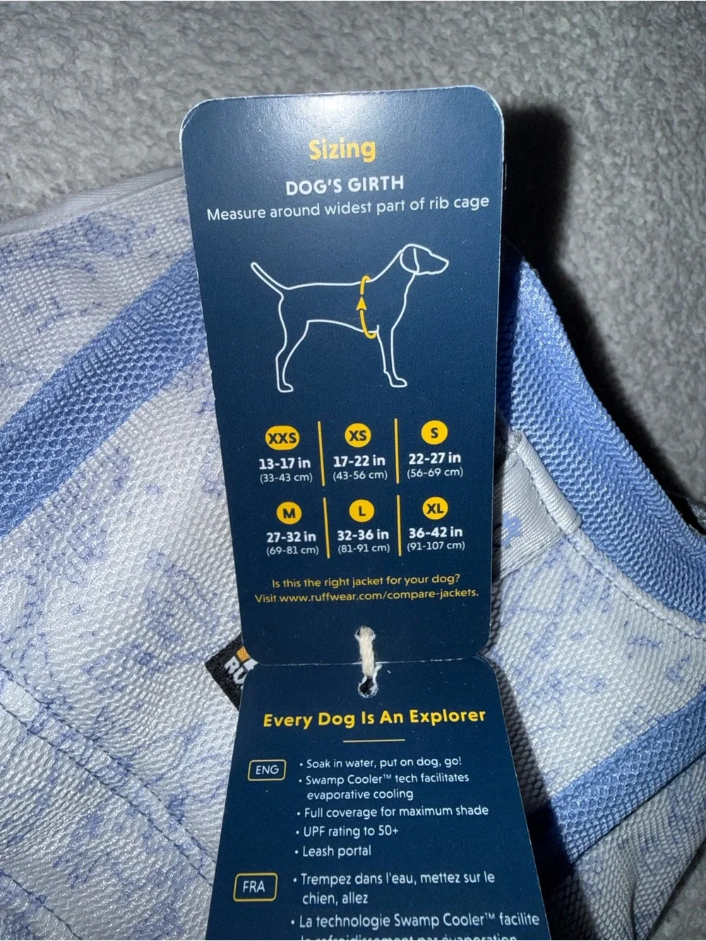 RuffWear new tags