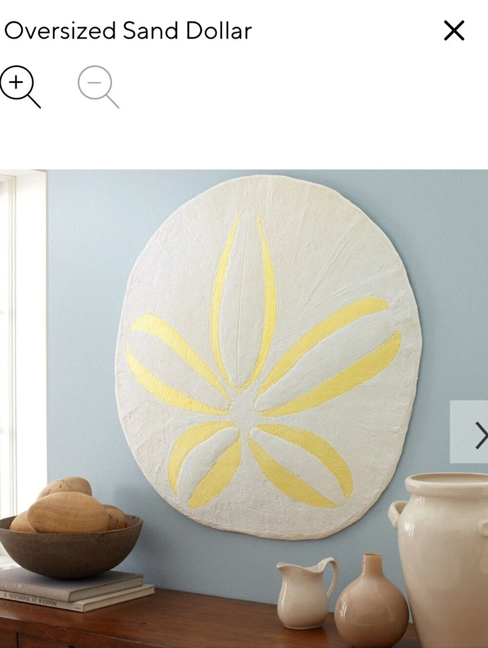 Pottery Barn wall art jumbo