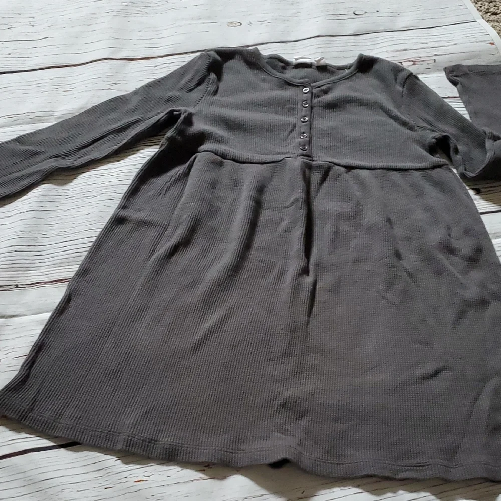 Girls' Dresses Set - Pink, Red, and Gray