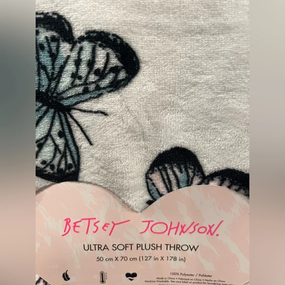 Betsey Johnson soft plush
