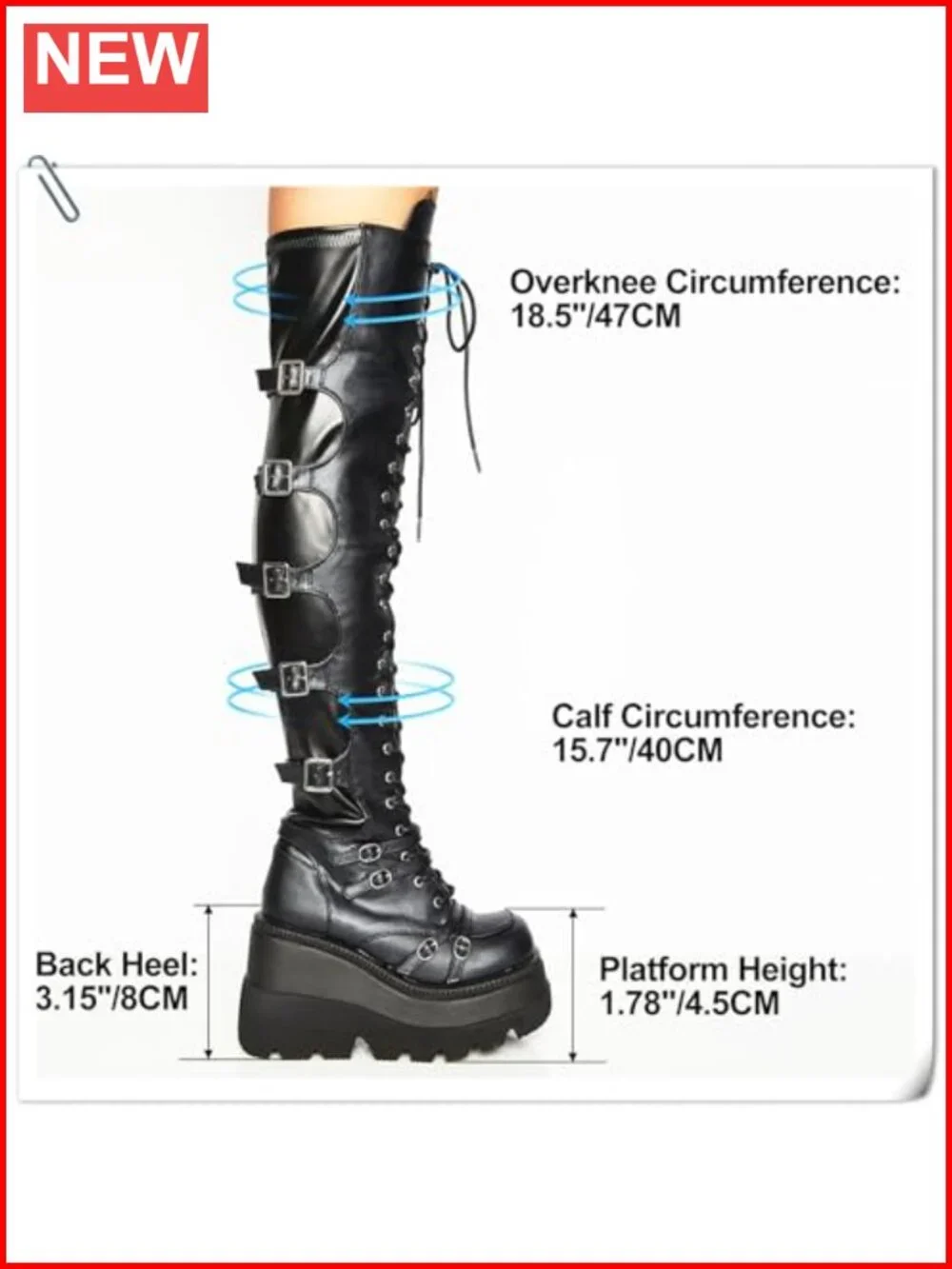 N/A black platform