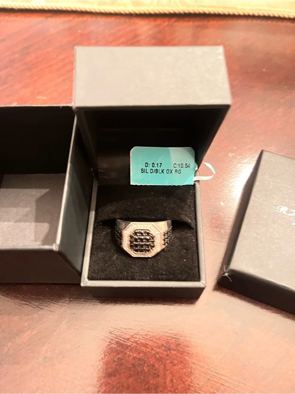 EFFY, men’s size 8 .925 sterling silver ring. Beautiful!