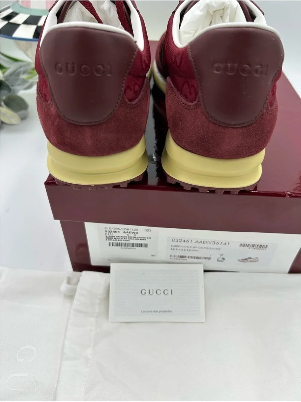Gucci designer sneakers