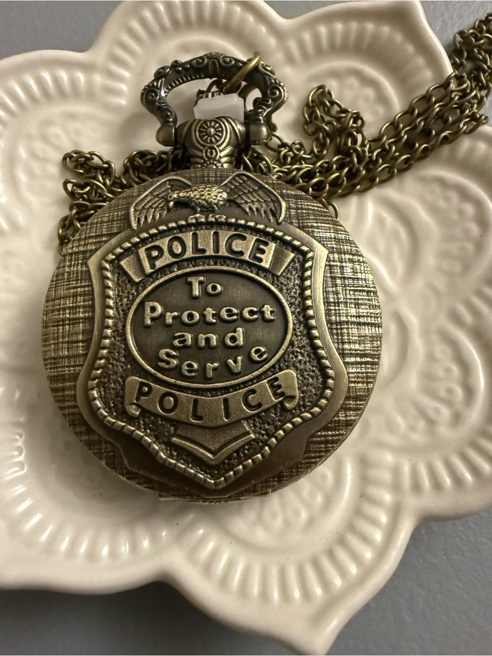 Police new bronze