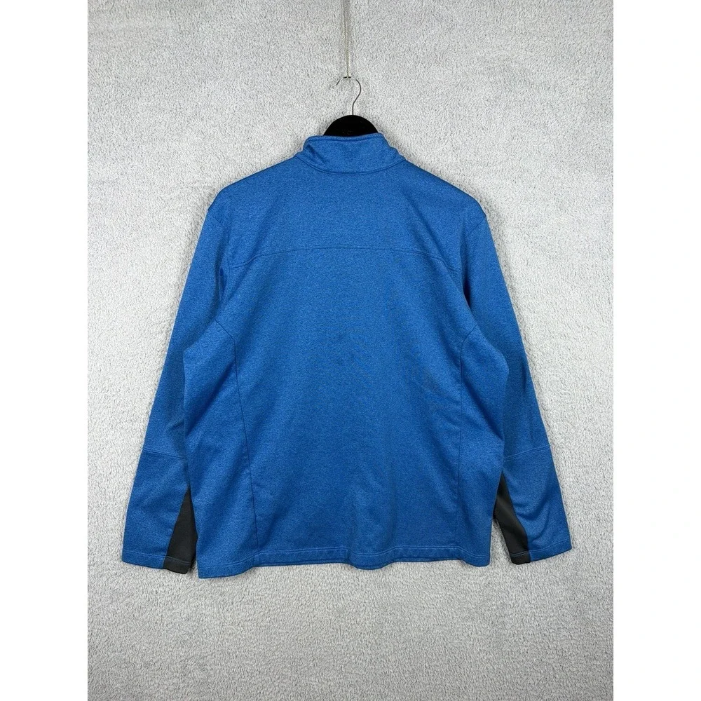 THE NORTH FACE Men's Blue Black Pullover‎ 1/2 Zip Long Sleeve Shirt/Jacket SZ XL