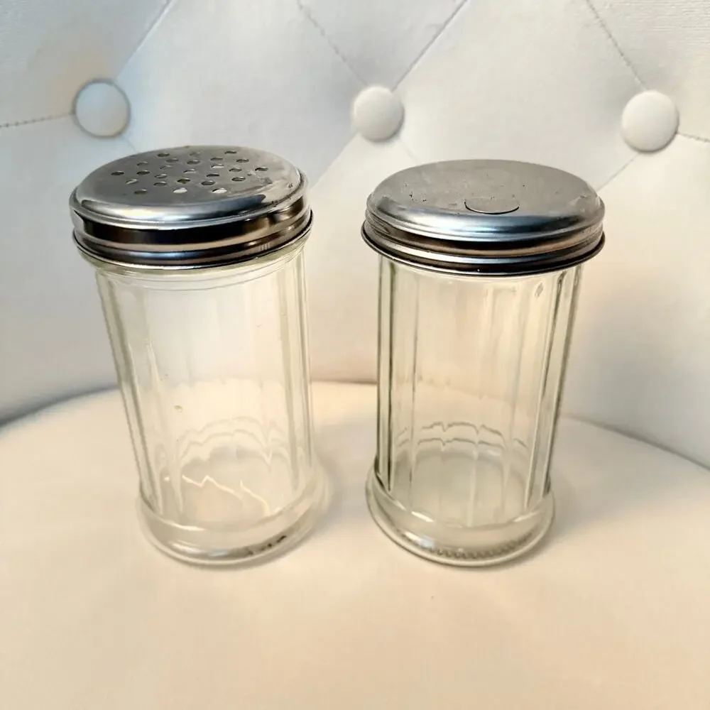 2 pc Set - 12 oz Glass Shaker Set