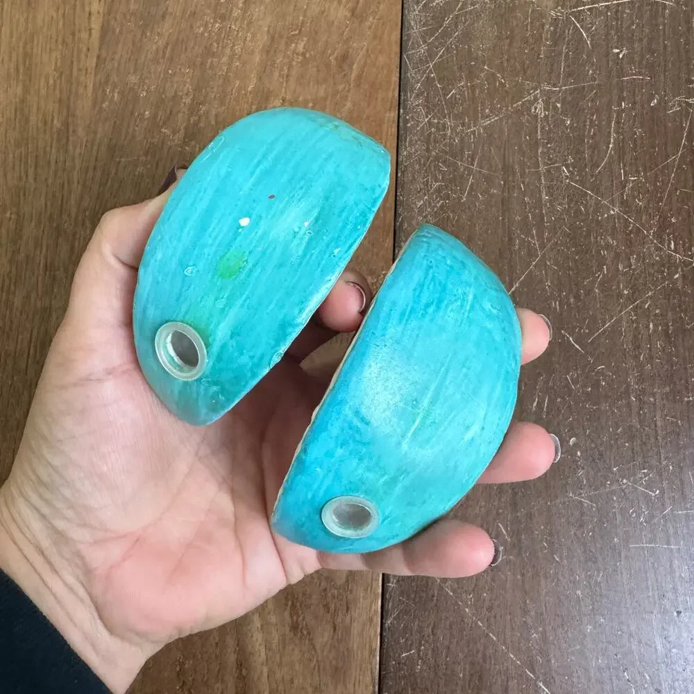 Vintage resin watermelon