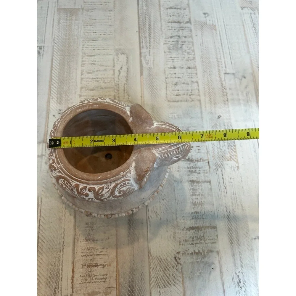N/A terracotta white