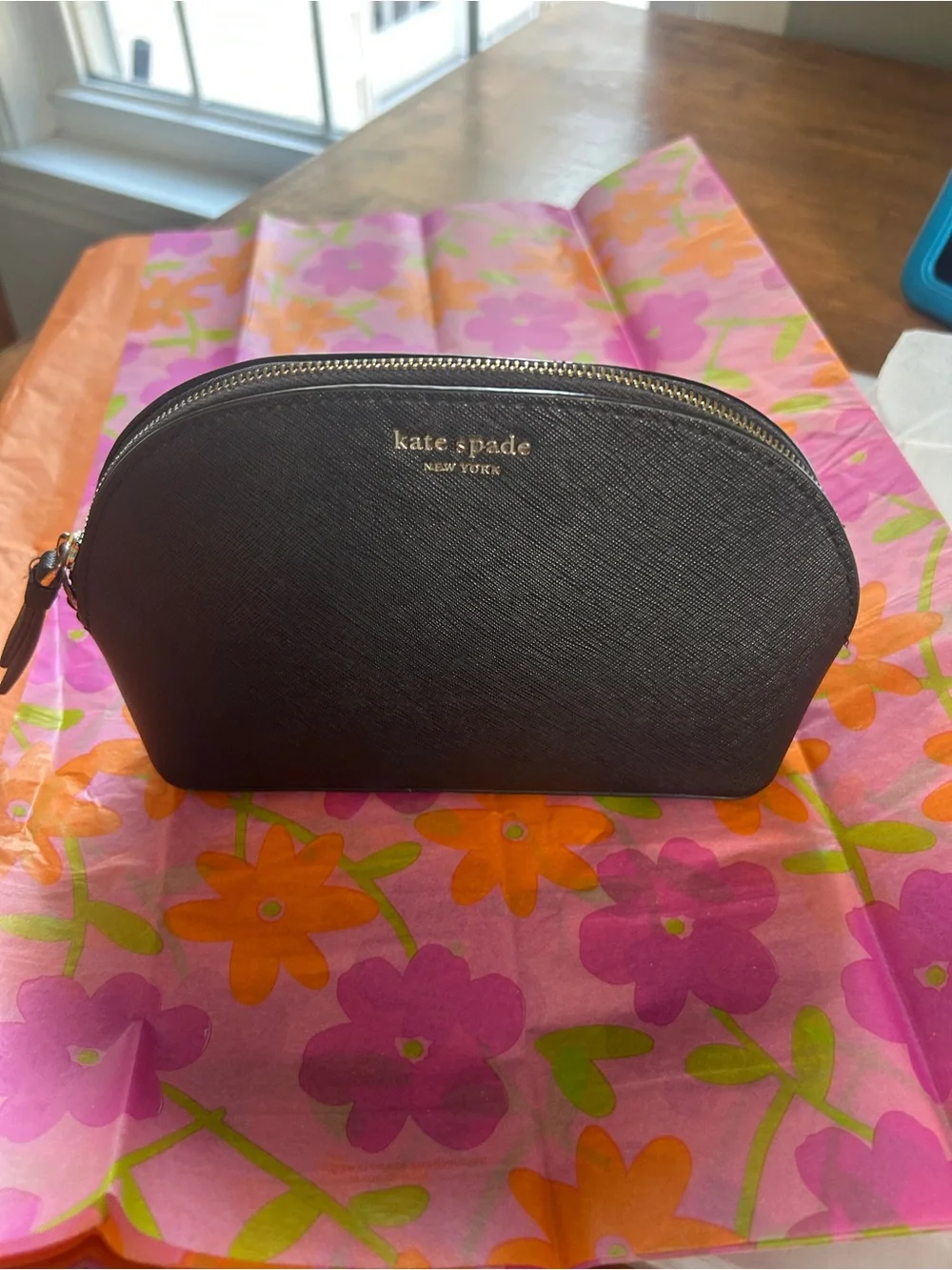 kate spade polished saffiano clean