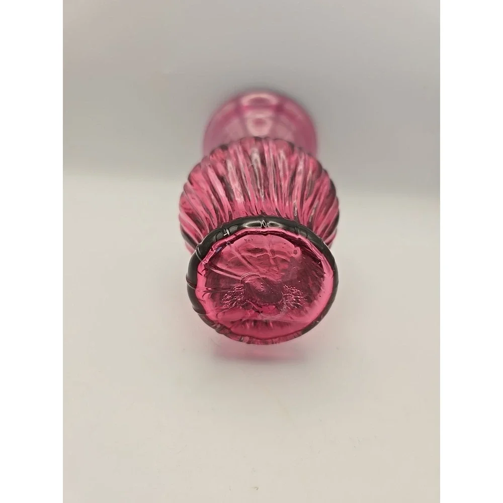 Pilgrim cranberry glass