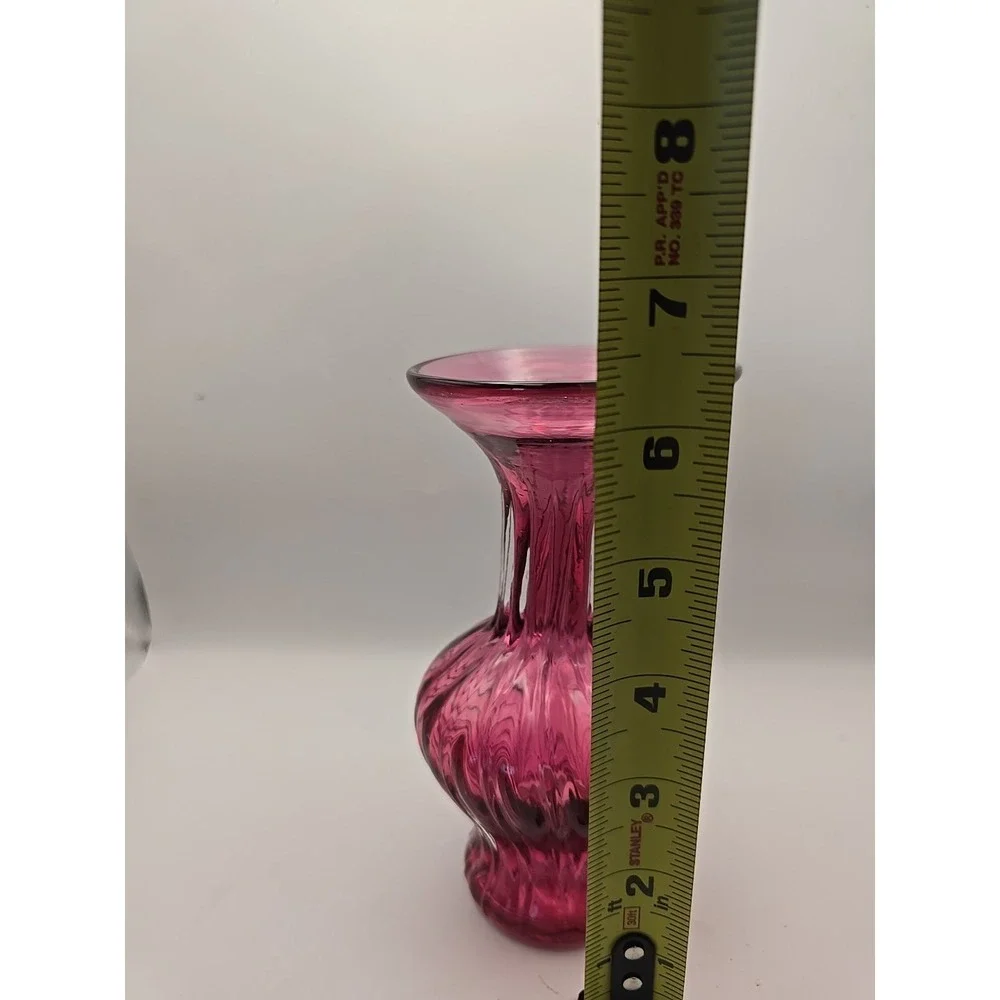 Pilgrim cranberry glass