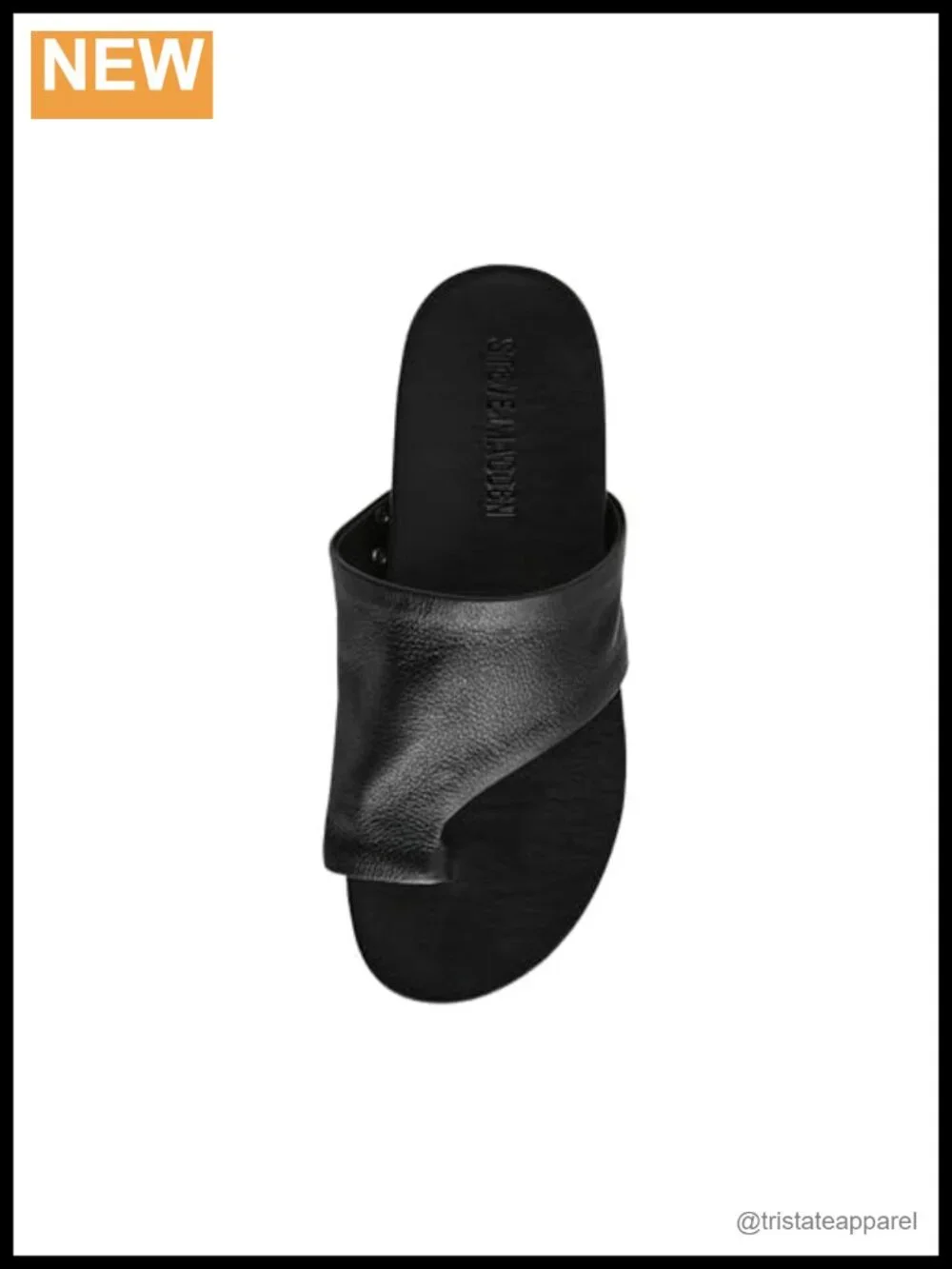 Steve Madden Kessey Platform Slide Sandals Vegan Leather Open Toe