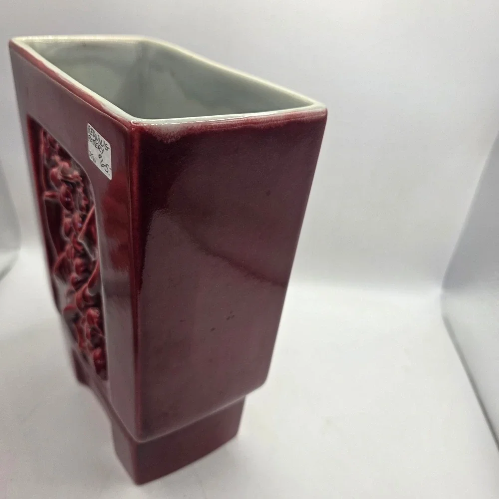 Red Wing Pottery vintage red