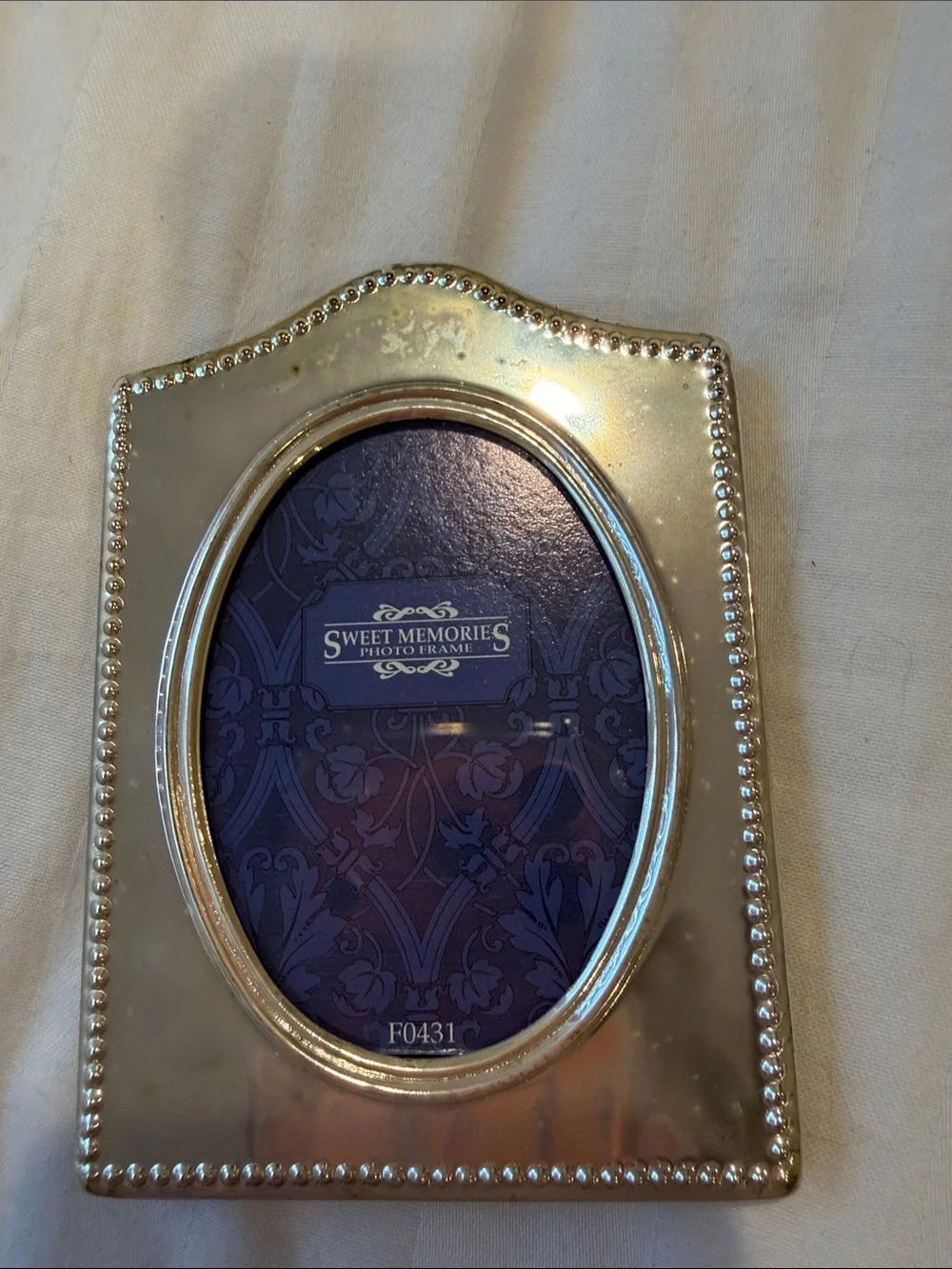 Classic silver Photo Frame Set of 2
