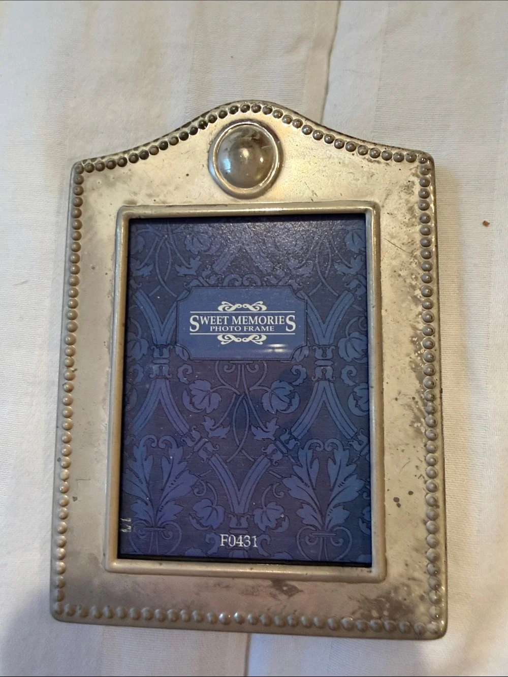 Classic silver Photo Frame Set of 2