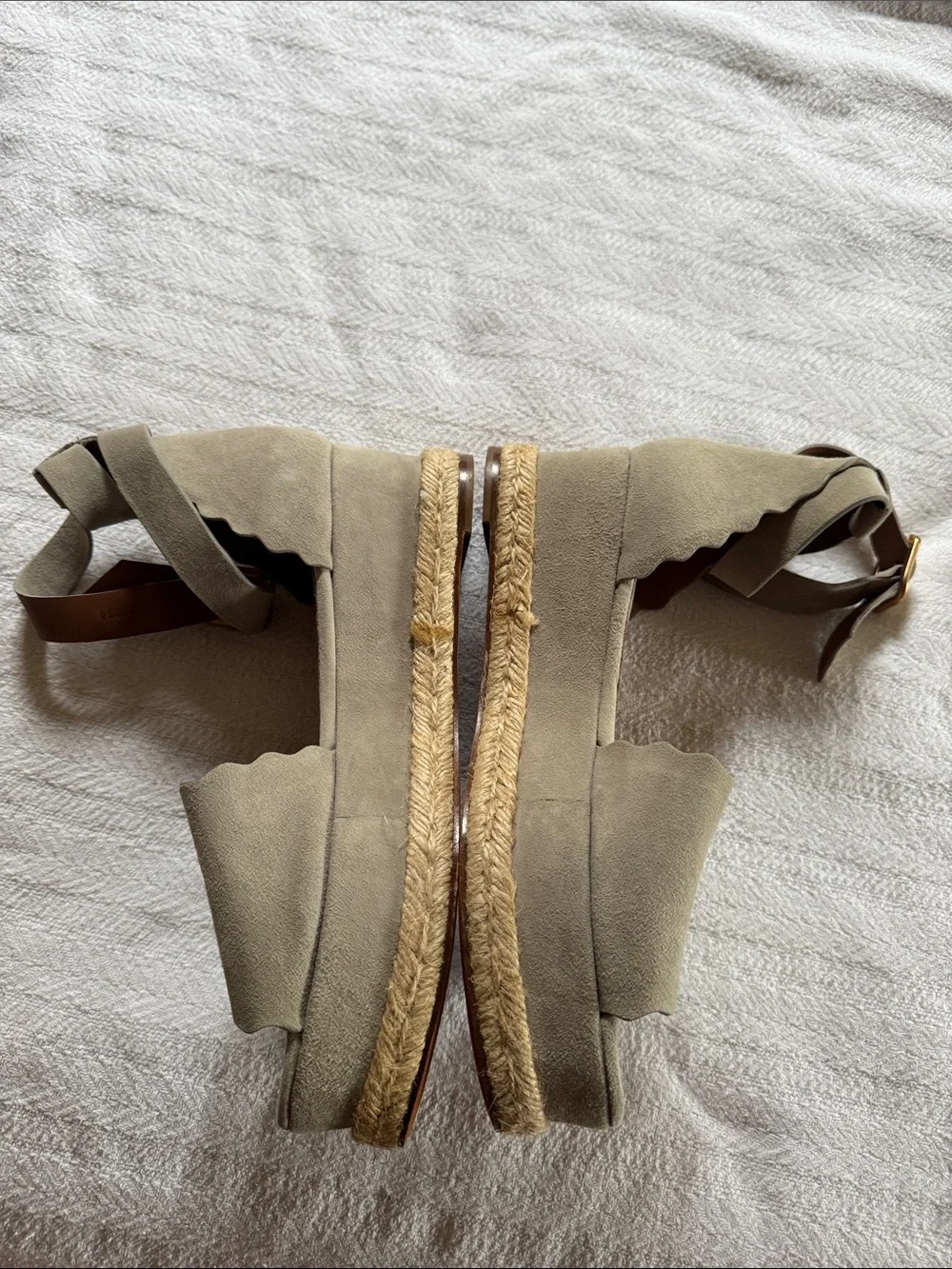 Chloe espadrille wedges