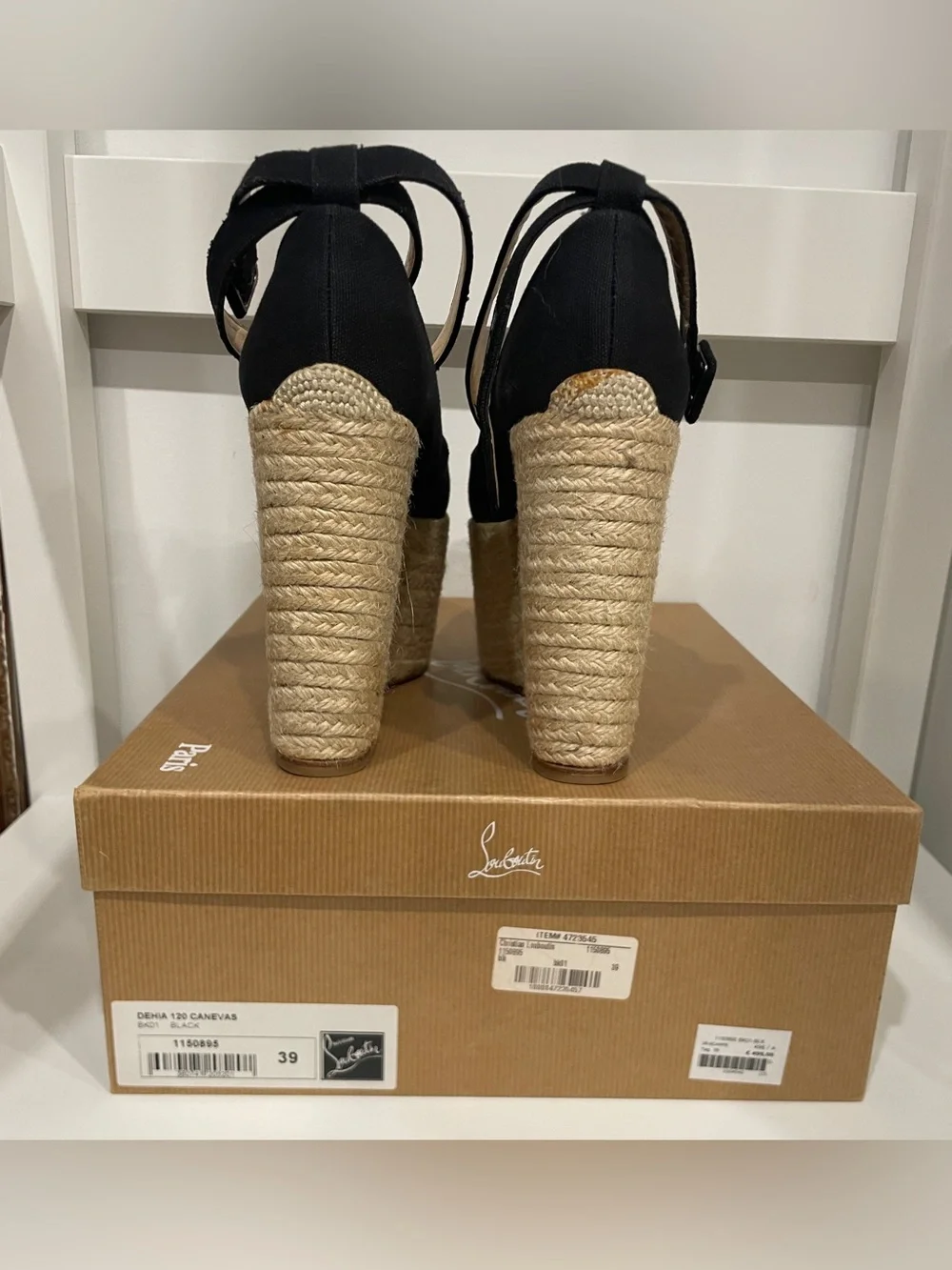 Christian Louboutin here we