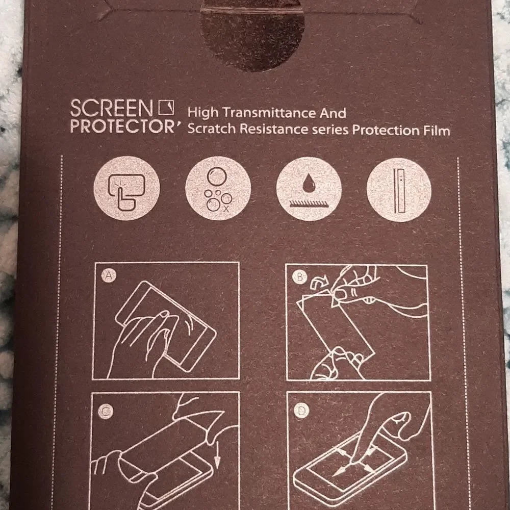 Screen Protector package transmittance eyes