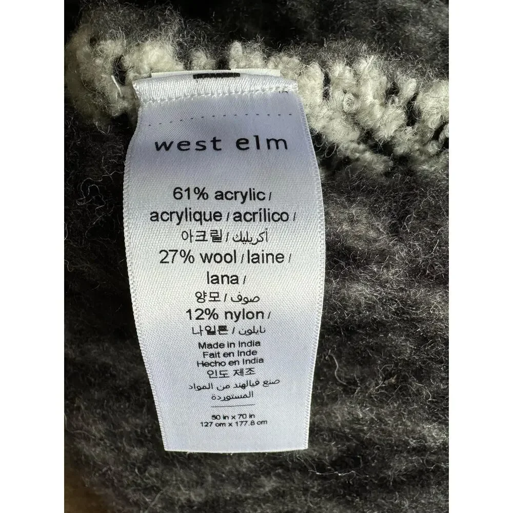 West Elm brushed soft