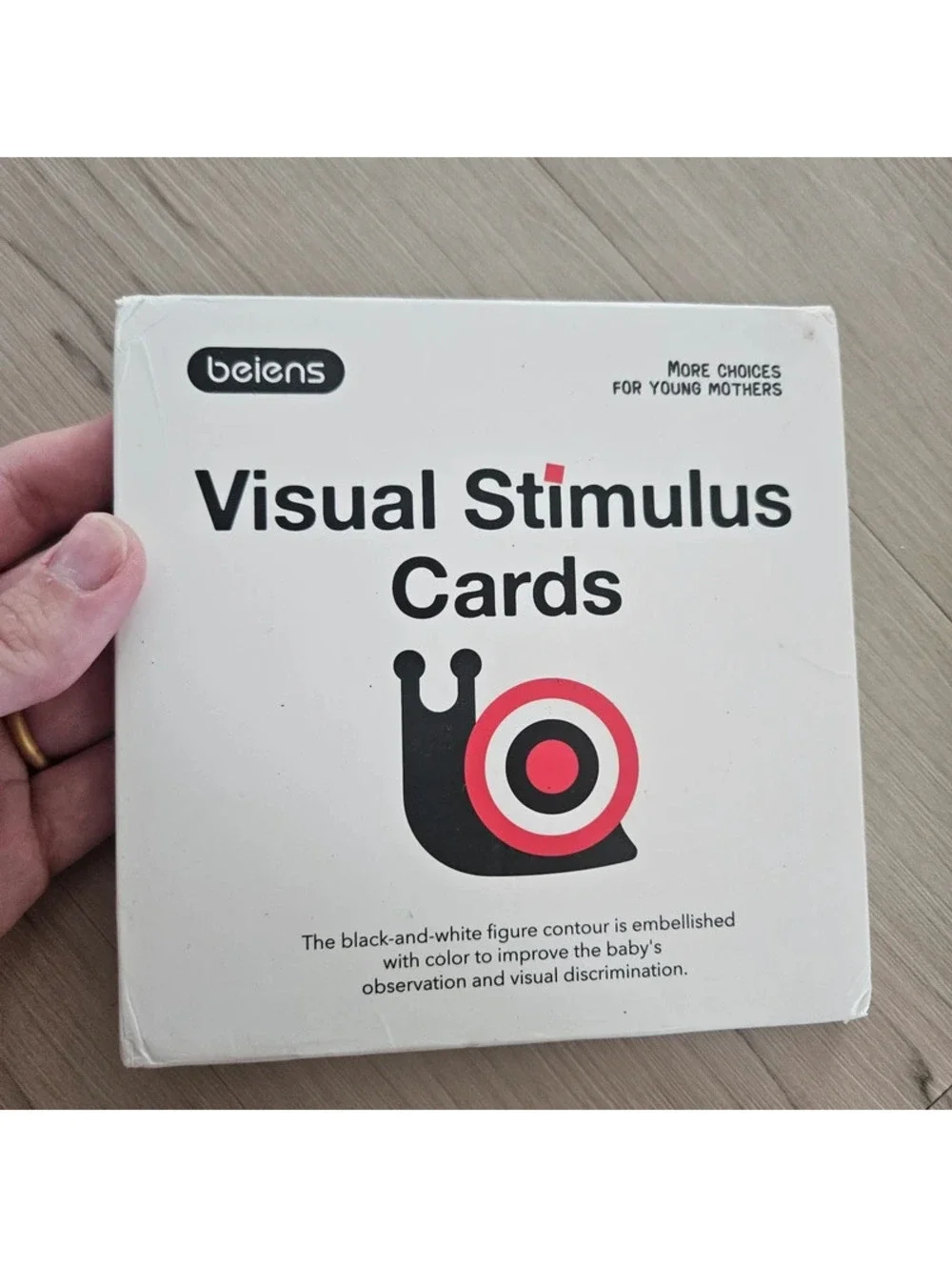 Beiens Baby Visual Stimulus Cards 55 Card Lot High Contrast 3 Sets