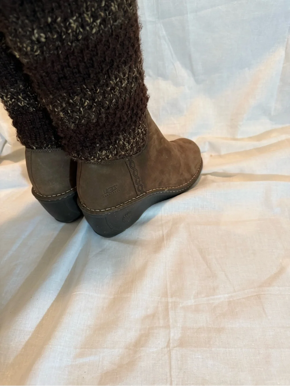 UGG boots textured