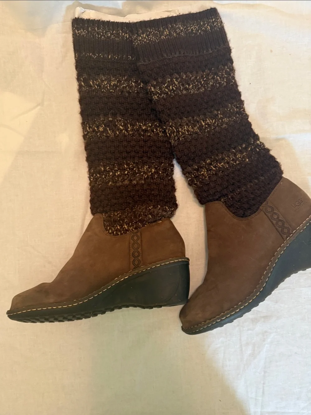 UGG boots textured