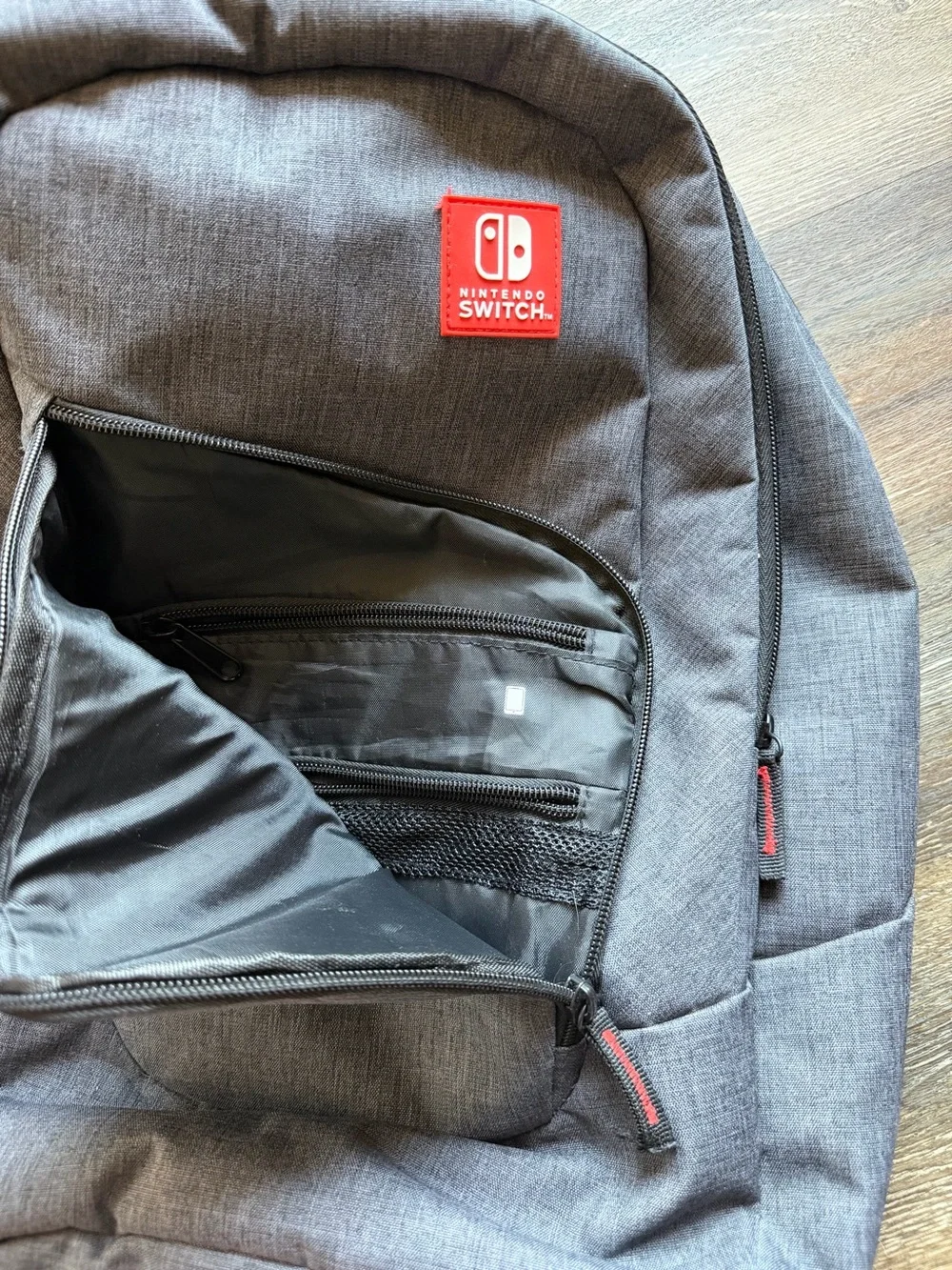Official PDP Nintendo Switch Elite Player Backpack Gray Travel Storage Bag Case