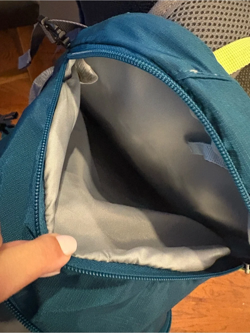 High Sierra Airflow Teal Hiking Backpack Multiple Compartments