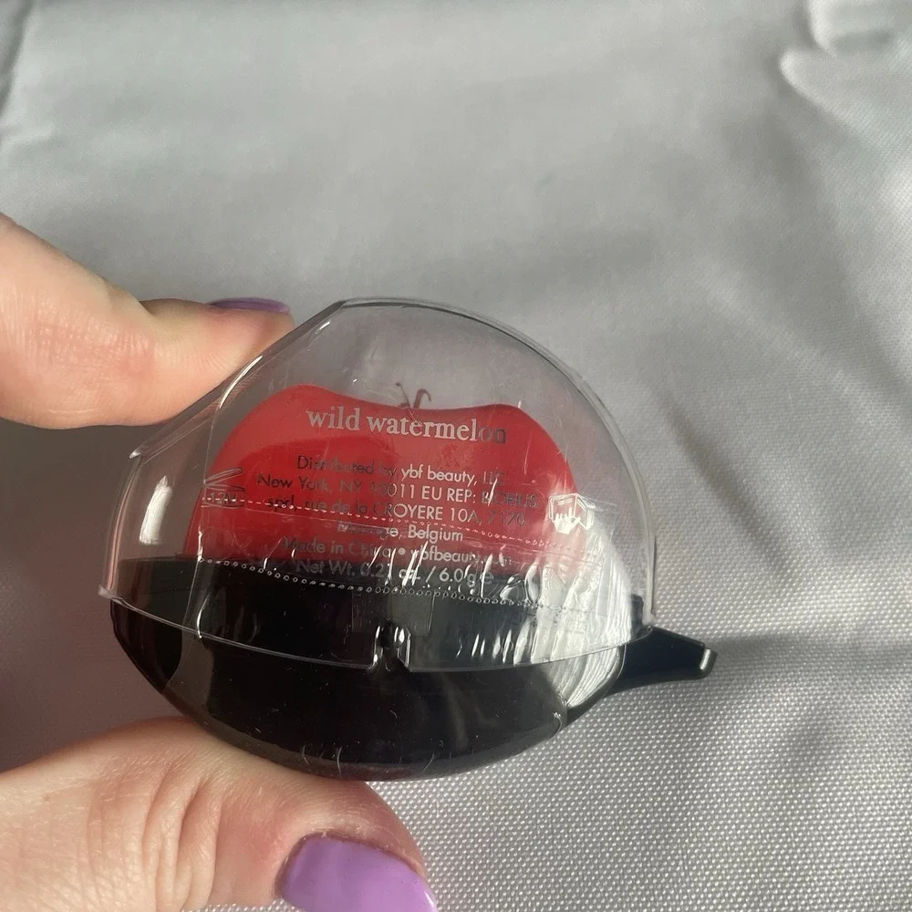 YBF Lip Mirage Mood Changing Lip Color Wild Watermelon Red New/Sealed Gloss Balm