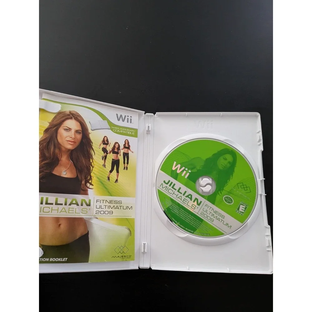 Jillian Michaels Fitness Ultimatum 2009 - Nintendo Wii Game CIB Complete‎