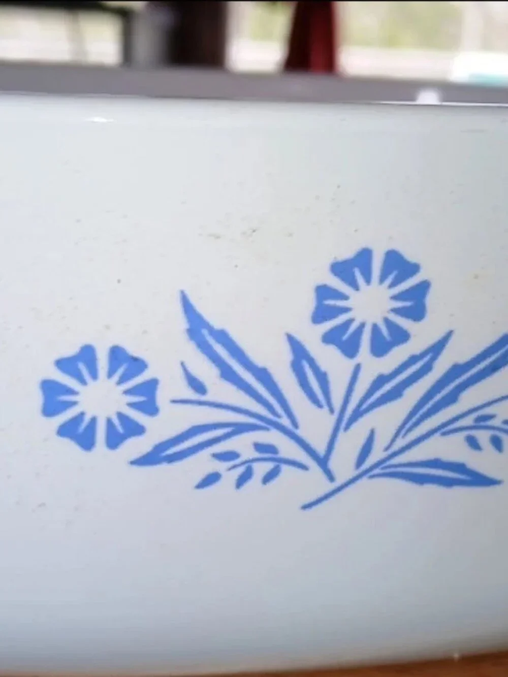 Corning Ware Blue Corn Flower vintage rare