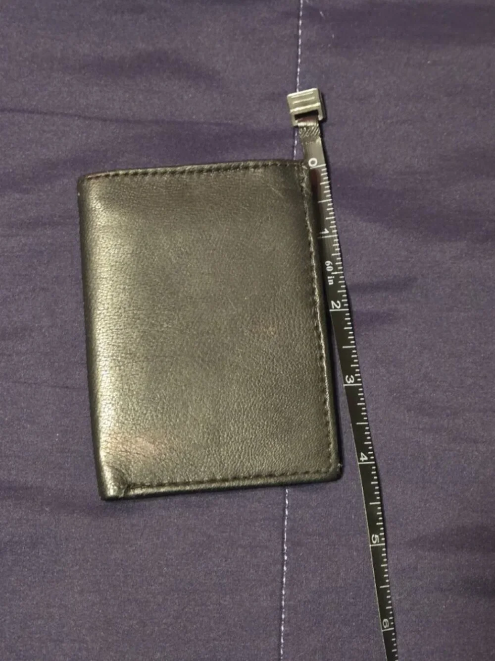 MENS BI-FOLD LEATHER WALLET