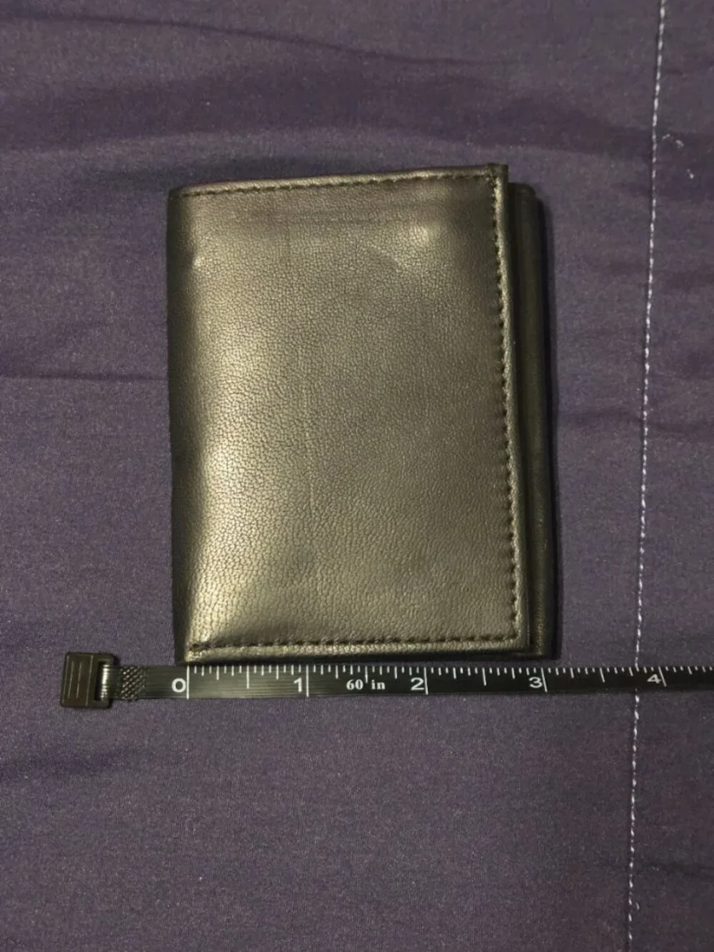 MENS TRI-FOLD LEATHER WALLET
