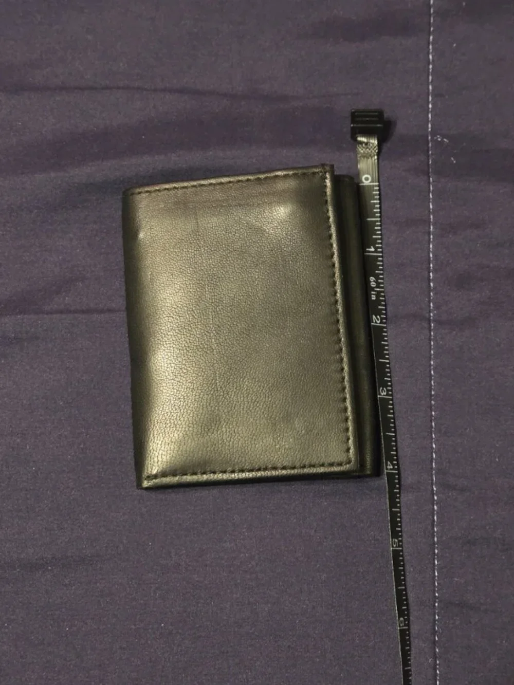 MENS TRI-FOLD LEATHER WALLET