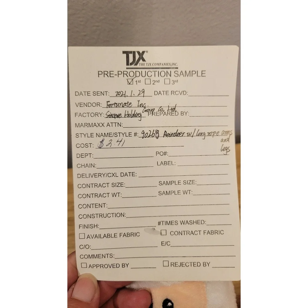 TJX rare pre