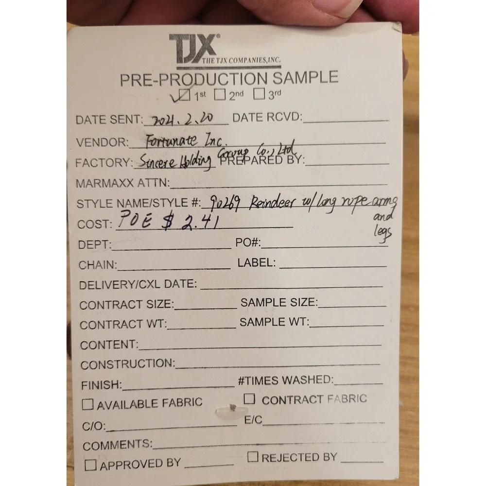 TJX rare pre