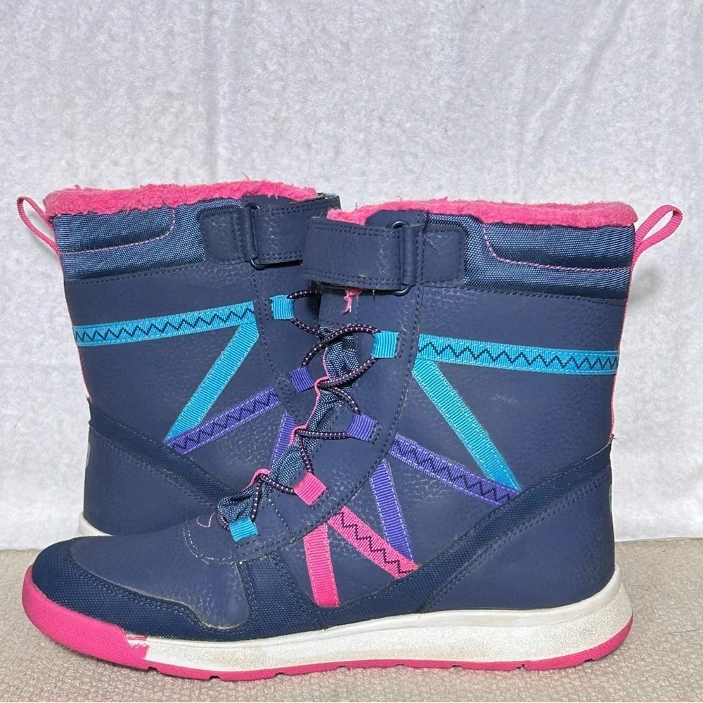 Merrell Big Kids Blue Snow Crush 2 Waterproof 200g Warm Snow Winter Boots SZ 5M