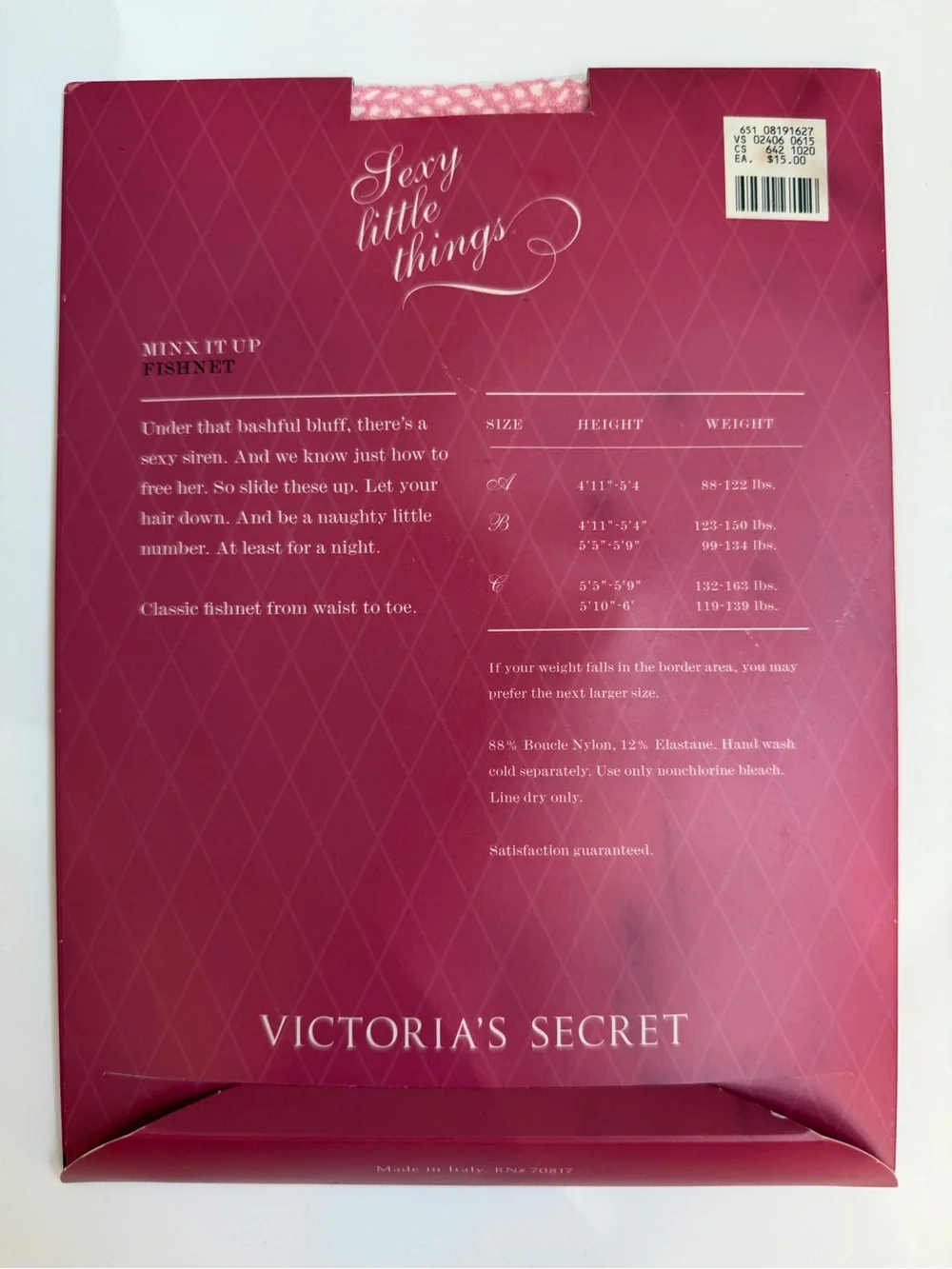 Victorias Secret vintage vs
