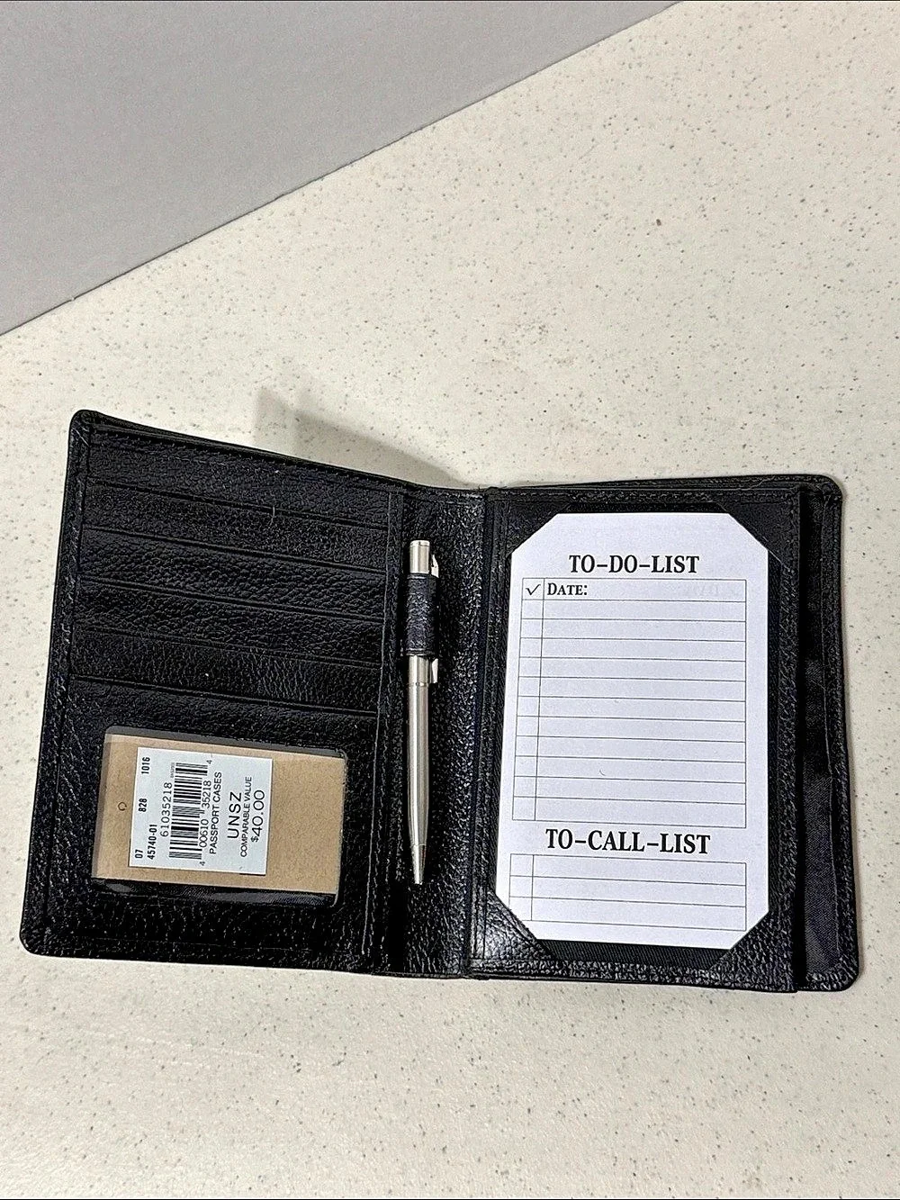 Wilson leather passport