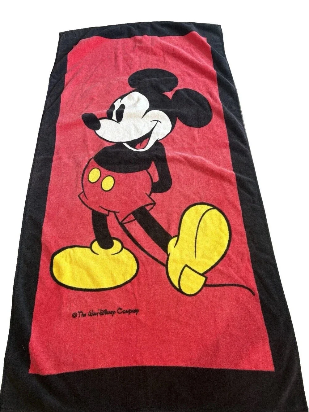 3 Vintage Disney Mickey Minnie Mouse Beach Towels Hawaii Retro Collectible Pool