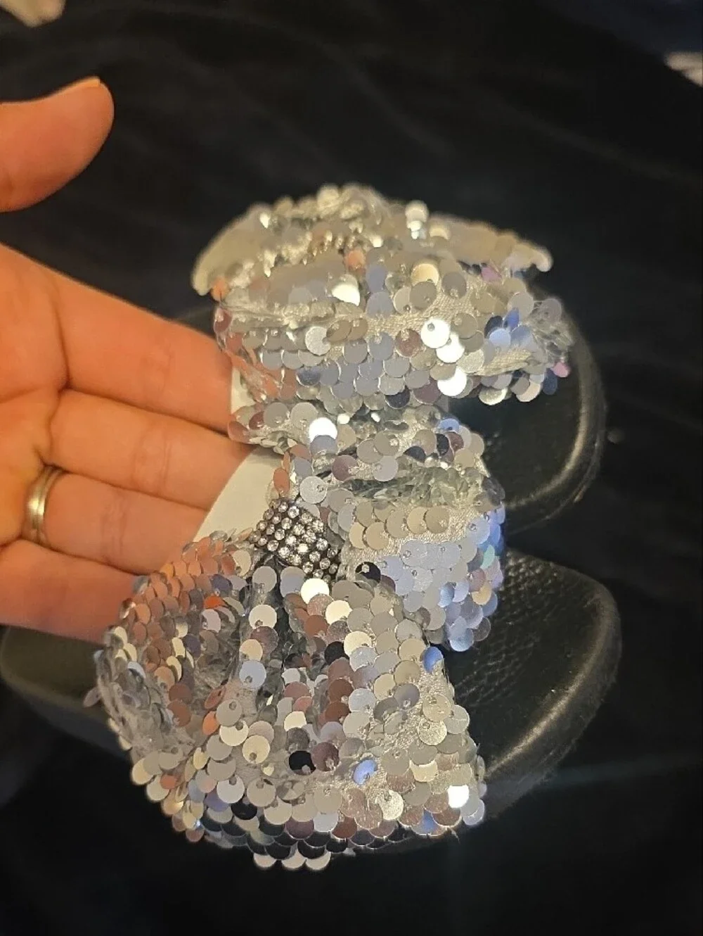 N/A sparkling sequin